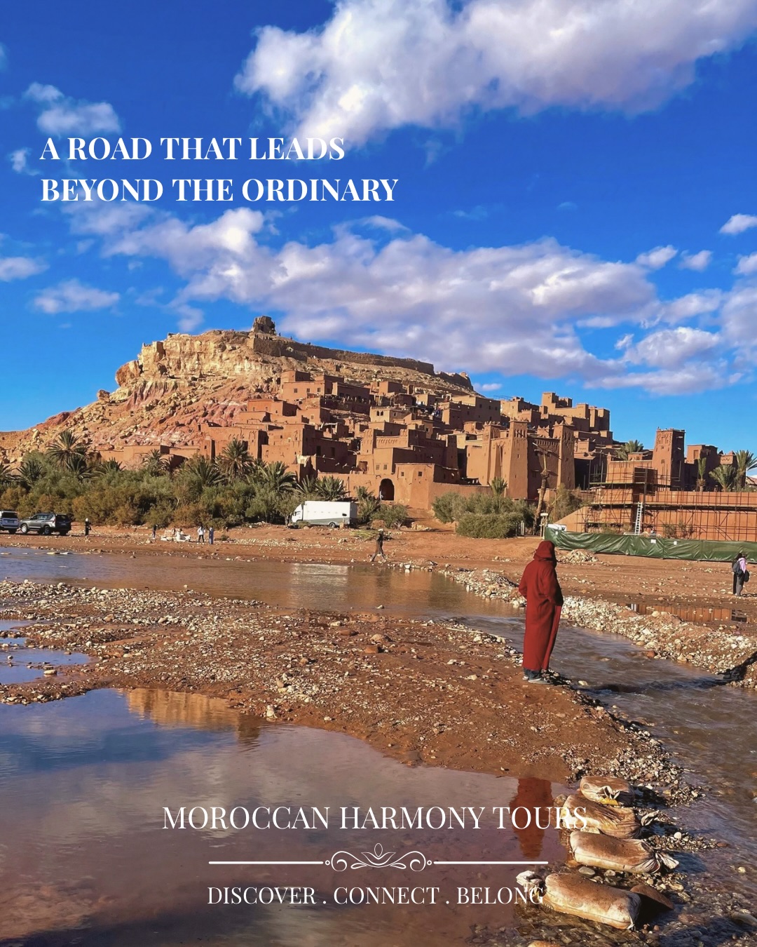 Morocco is more than a destination. 🇲🇦✨
It’s the feeling of walking through ancient streets, watching the sun disappear behind the Sahara dunes, and discovering places that stay in your heart long after you leave.
Your journey. Your Morocco. Your memories. 🤎
Ready to discover Morocco differently?
📩 Send us a DM and let’s create your journey together.
🇲🇦 Moroccan Harmony Tours
Discover • Connect • Belong
#Morocco #VisitMorocco #MoroccoTravel #MoroccoTrip #travelmorocco