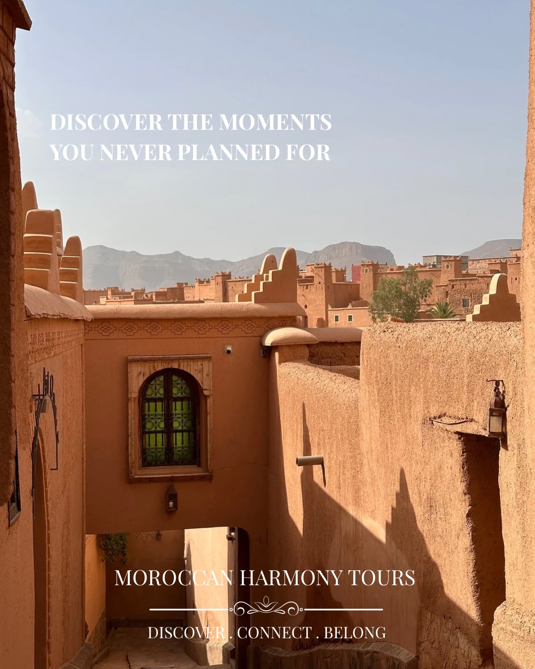 Morocco is not only about the places you come to see.🇲🇦✨
It’s about everything you discover along the way | the unexpected road, the quiet village, the breathtaking view, the conversation with a local, the sunset that wasn’t on the plan.
Because sometimes, the moments you never planned for become the ones you remember forever.
At Moroccan Harmony Tours, we create private journeys that leave room for those moments | authentic experiences, beautiful landscapes, and the freedom to discover Morocco at your own pace.
Your journey. Your Morocco. Your memories. 🤎
Ready to discover Morocco differently?
📩 Send us a DM and let’s create your journey together.
🇲🇦 Moroccan Harmony Tours
Discover • Connect • Belong.
#Morocco #MoroccoTravel #VisitMorocco #TravelMorocco #ExploreMorocco