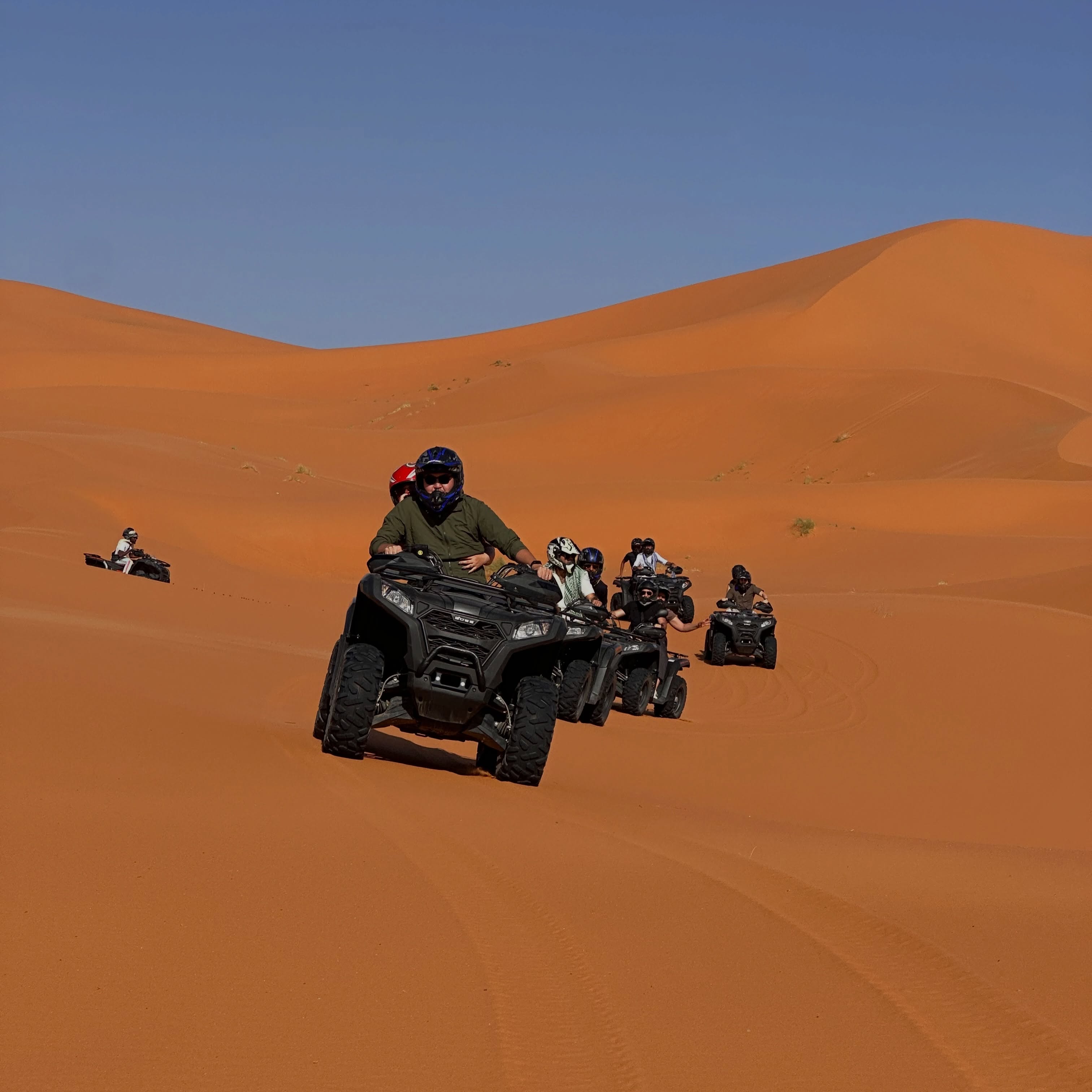 Adventure starts where the road ends 🌵🔥
Ride through the stunning desert dunes, feel the adrenaline, and discover the beauty of Morocco from a whole new perspective. Golden landscapes, endless desert vibes, and unforgettable moments await you in the heart of the desert. ✨🏜️
DM us to book your next desert adventure.
#moroccotravel #desertadventure #exploremorocco #agafaydesert #saharadesert